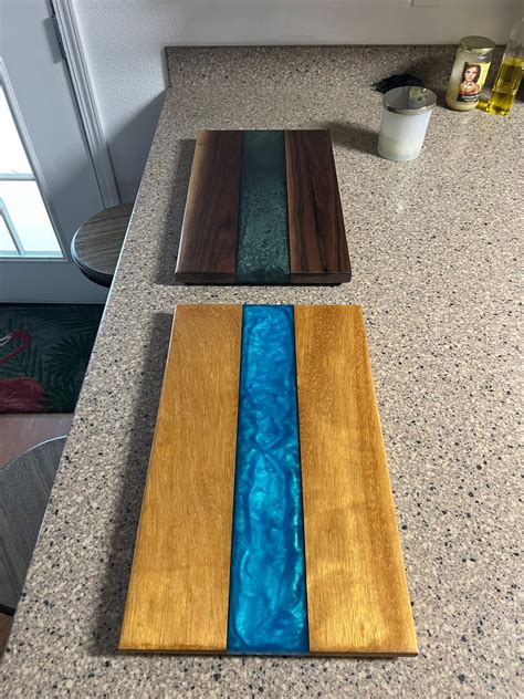 Epoxy Cutting Boards Etsy