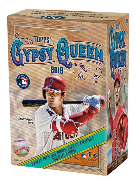 Topps Gypsy Queen Mlb Baseball Value Box Foil Packs Bonus