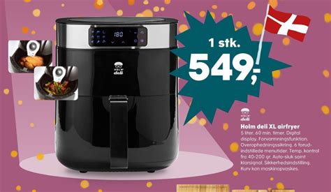 Holm Airfryer Tilbud Hos Kvickly