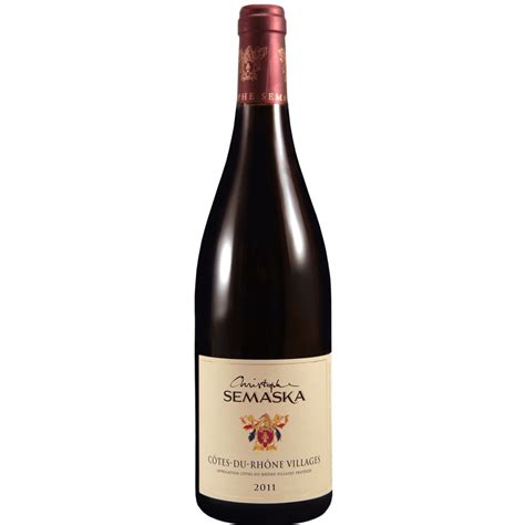 Côtes du Rhône Villages 2020 75cl DOMAINE CHRISTOPHE SEMASKA Find