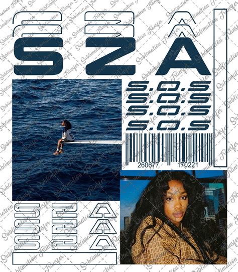 SZA SOS Album Png Sza Good Day Sza Design File Digital - Etsy