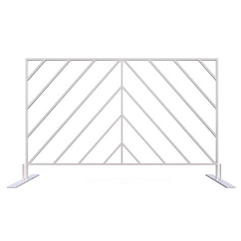 Mod Elite 6ft Fence Panel White Mod Fence Systems