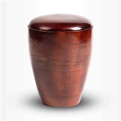 Houten Urn Groot 3 7 Liter Bruin Urn Store