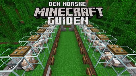 Hvordan Bygge En Automatisk Ull Farm Den Norske Minecraft Guiden