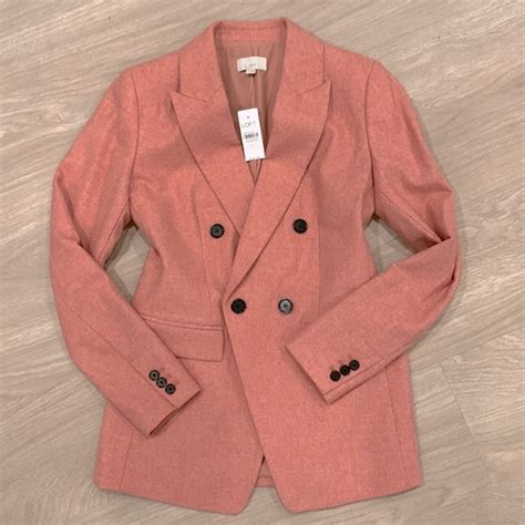 Loft Jackets And Coats New Double Breasted Blazer Loft Poshmark