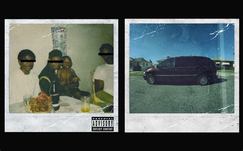 The Dual Album Design Of Kendrick Lamars Major Label Debut Offers A