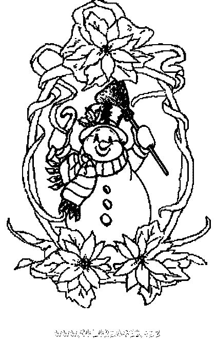 Coloriage Couronnes De Noel Gratuit Noel