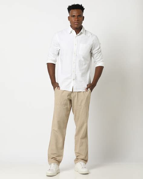 Discover More Than 80 White Trousers And Shirt Best Incdgdbentre