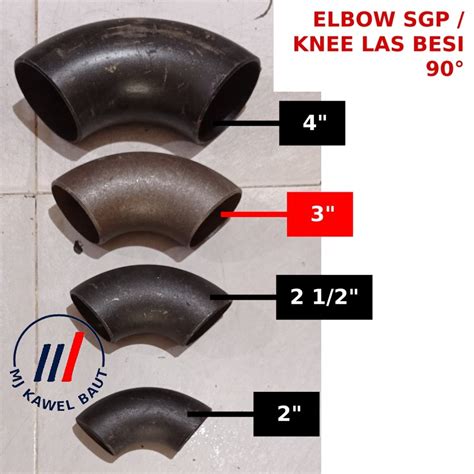 Jual Elbow Knee Sgp Dia Inch Keni Las Besi Bend Derajat