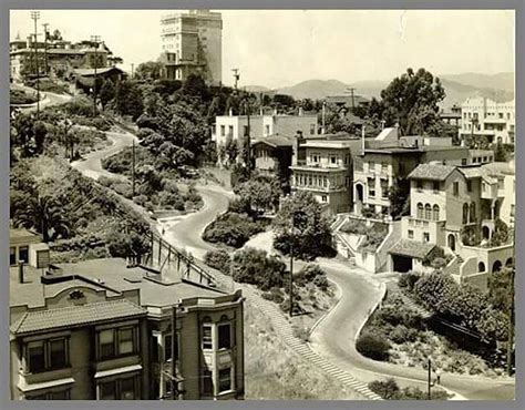 Lombard Street Through North Beach Foundsf