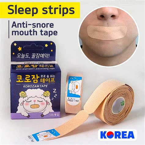 KOREACorozam Sleep Strip Advanced Gentle Mouth Tape For Better Nose