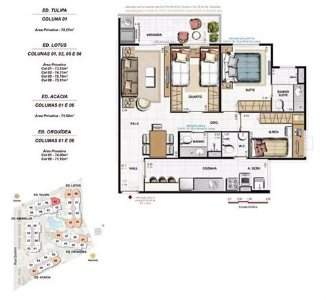 Plantas Jardins Do Valqueire Residencial Ppt