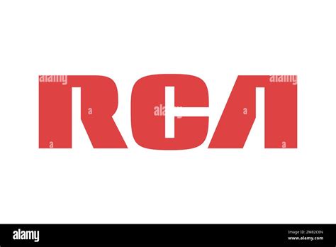 Rca Logo White Background Stock Photo Alamy