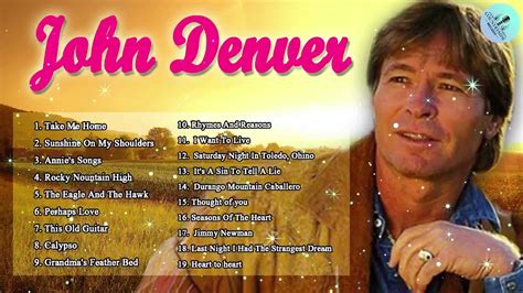 John Denver Greatest Hits Playlist || John Denver Best Songs Country ...