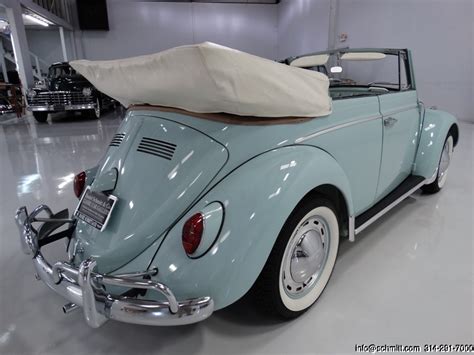 1963 VOLKSWAGEN BEETLE CONVERTIBLE Daniel Schmitt Co Classic Car