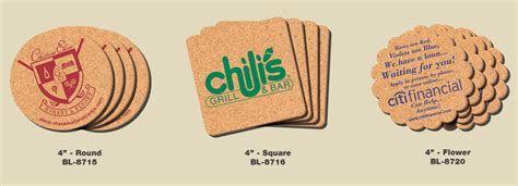 CFL: Custom Cork Coasters - Printed Cork Coasters - Custom Logo Bar ...