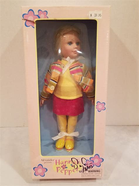 New Madame Alexander Hannah Pepper Hannah Doll Mib Nrfb 2002 Madame Alexander Mib Madame