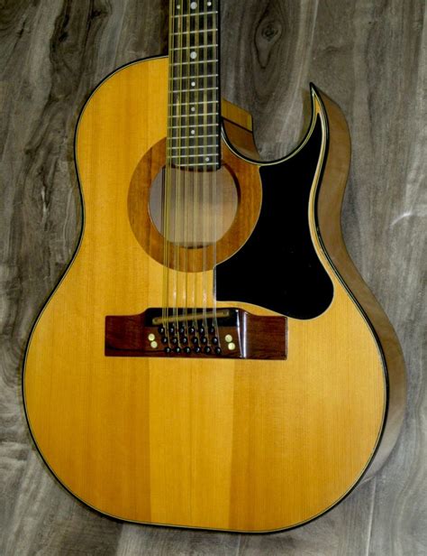 RALPH SMITH 18 STRING 1971 Natural Finish Guitar For Sale Guitarbroker