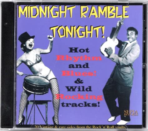 【未使用に近い】貴重盤 Va Midnight Ramble Tonight Cdr 20 X Hot Randb And Wild