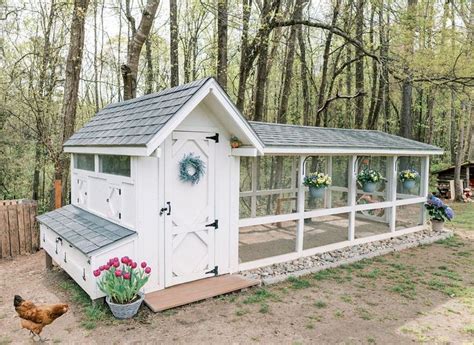 Chicken Coop Run Enclosure Building Plans Walk In Secure Backyard