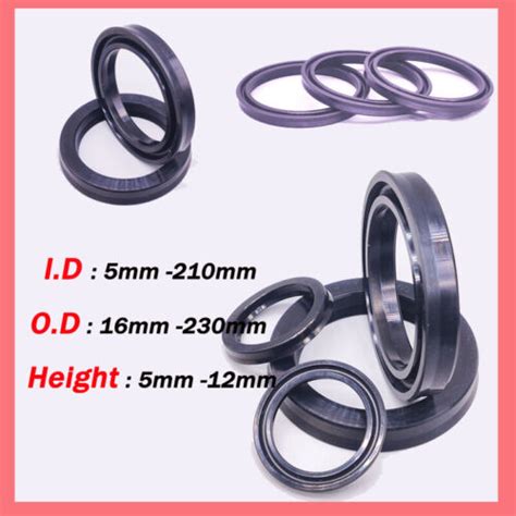 U Cup UN UHS Y Type Hydraulic Cylinder Seal Rod Piston Oil Seal Rings