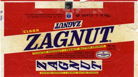 CC_Clark – Zagnut 1 1-4 oz candy bar wrapper – 1970’s | CollectingCandy.com