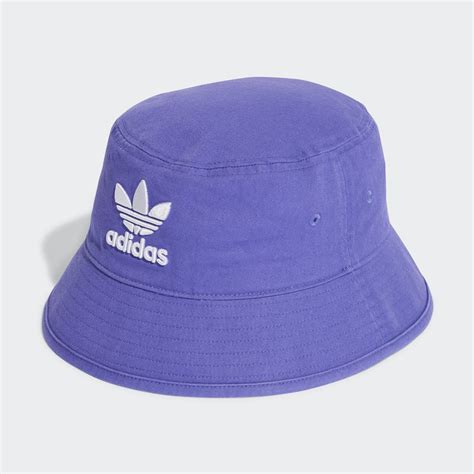 Adidas Adicolor Classic Stonewashed Bucket Hat Purple Adidas Uae