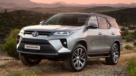 Begini Seharusnya Wajah Toyota Fortuner Facelift