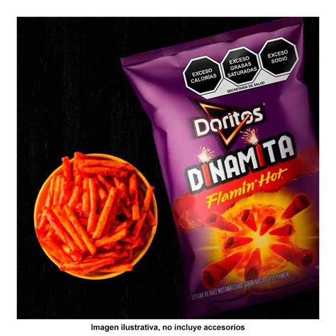 Doritos Botana Dinamita Flamin Hot Sabor Chile Limón Rappi