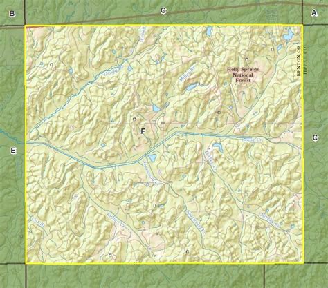 009f Grid Borehole Collection Ms Deq Geology