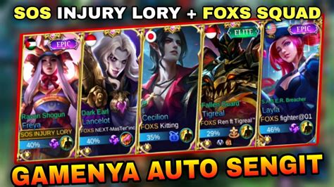 FREYA SOS INJURY LORY FOXS SQUAD AUTO SERIUS BUILD TERSAKIT FREYA