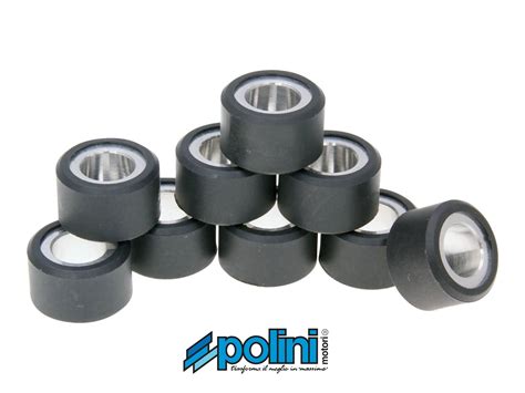 242 370 SERIE KIT 9 RULLI VARIATORE POLINI Misure 20 X 12 Mm Peso 6 5