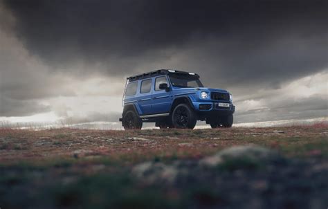 Wallpaper Car Mercedes Benz Mercedes Amg Blue G Class Mercedes