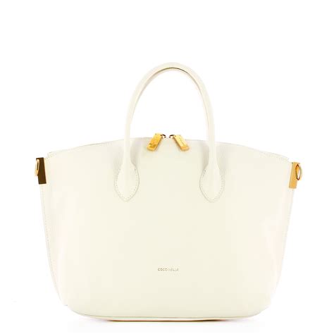 Borsa A Mano Estelle Medium Coconut Milk COCONUT MILK Coccinelle