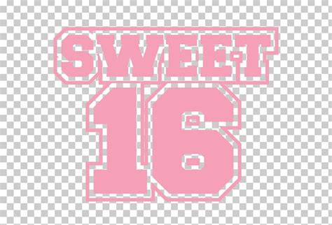 Sweet Sixteen Birthday Logo Brand T-shirt PNG, Clipart, Angle, Area, Birthday, Brand, Line Free ...