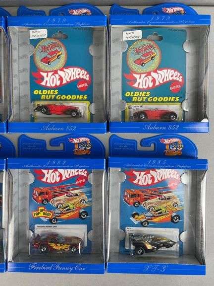 Group Of 8 Hot Wheels Authentic Commemorative Replicas Matthew