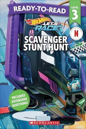 Hot Wheels Scavenger Stunt Hunt Ready To Read Level 3 Mattel Unknown Author 9781761648618