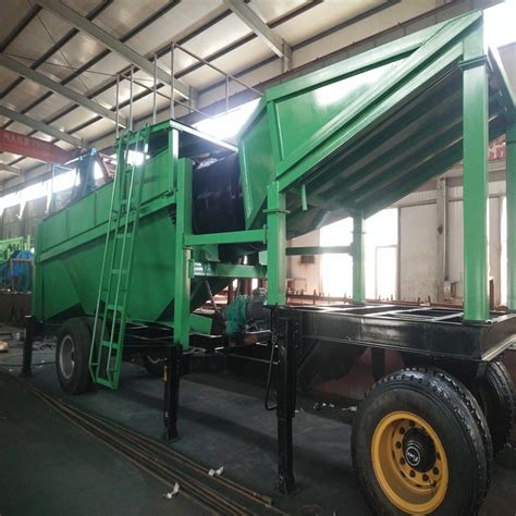 Alluvial River Sand Mine Separator Wash Mining Processing Equipment