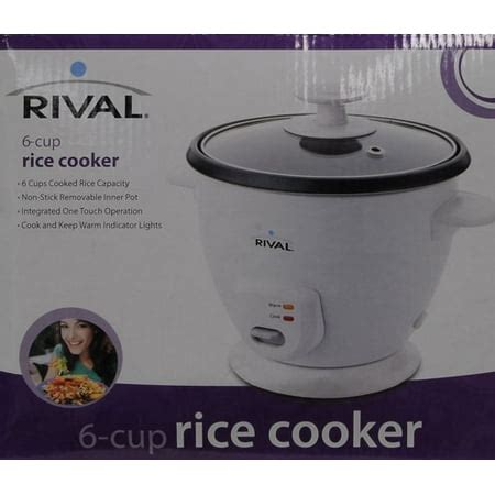 Rival 6 Cup Rice Cooker - Walmart.com - Walmart.com