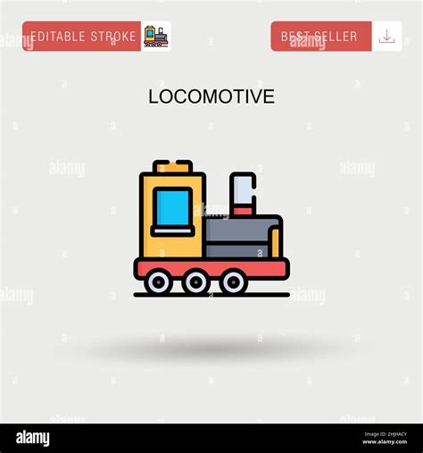 Locomotive Simple Vector Icon Stock Vector Image And Art Alamy