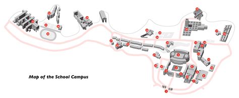 Peddie School Campus Map