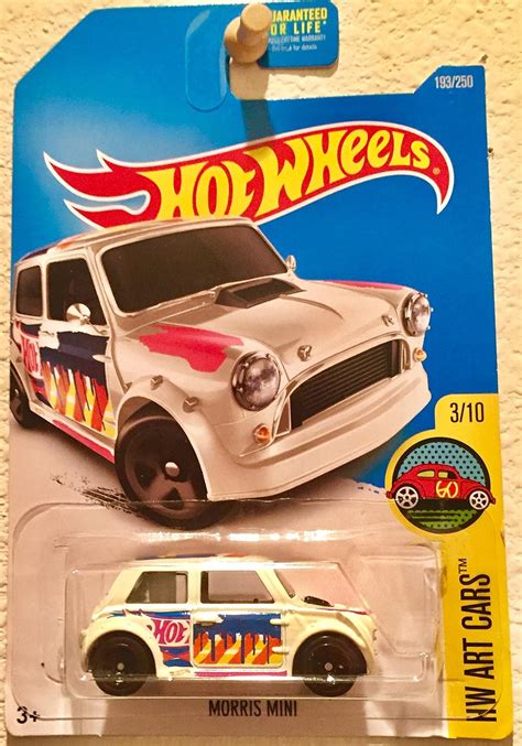 Amazon Hot Wheels Hw Art Cars Morris Mini White