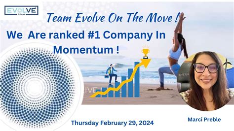 Lifewave Evolve Team In Momentum Marci Preble Thursday February 29