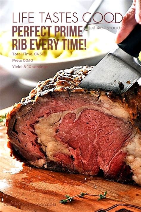 Perfect Prime Rib Every Time Easy Holiday Recipes Boneless Prime