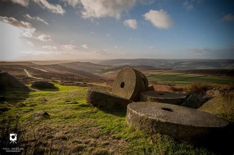 Stanage Edge Sunrise a Peak District Landscape Photograph | Etsy