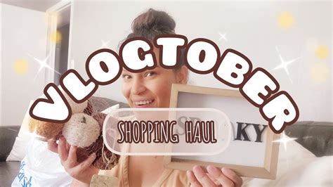 FALL SHOPPONG HAUL FALL DECOR HAUL COZY FALL HAUL VLOGTOBER 2023