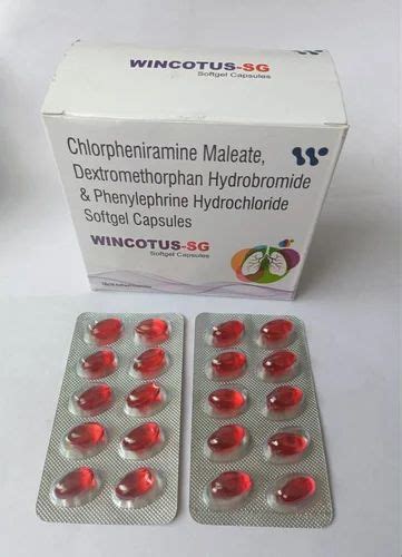 Dextromethorphan Hydrobromide Chlorpheniramine Maleate And Phenylephrine