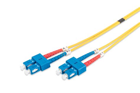 Digitus By Assmann Shop Fiber Optic Singlemode Patch Cord Sc Sc