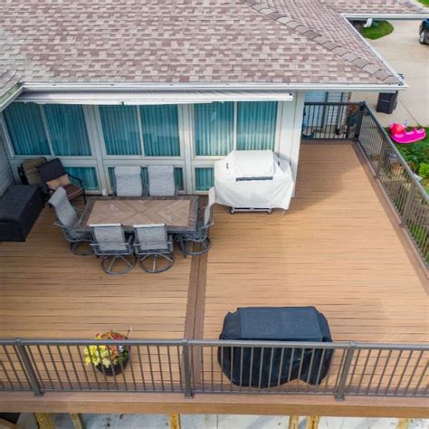 Check Out The Tan Composite Decking Photo Gallery To Find The Perfect