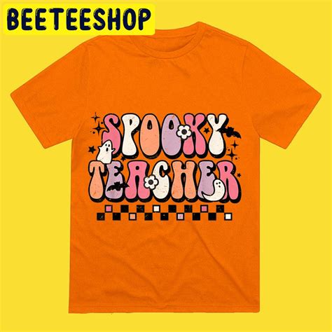 Teacher Groovy 2022 Halloween Trending Unisex T Shirt Beeteeshop